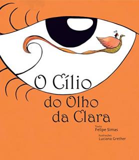 O cílio do olho da Clara