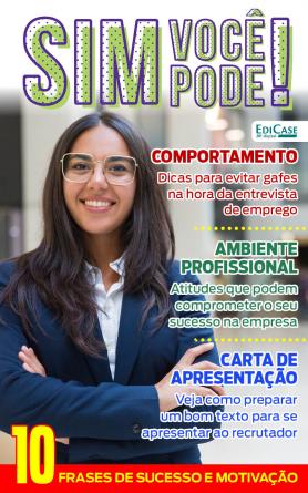 Sim, Você Pode! Ed. 05 - Carta de Apresentação