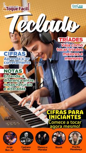 Coleção Toque Fácil Ed. 06 - Teclado - Cifras para iniciantes