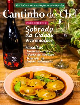 Cantinho do Chef Ed. 20 - Sobrado da Cidade no RJ
