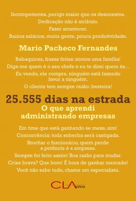 25.555 dias na estrada - O que aprendi administrando empresas